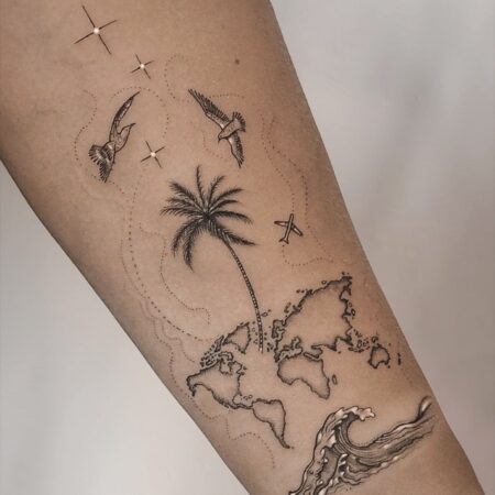 Travelling tattoo