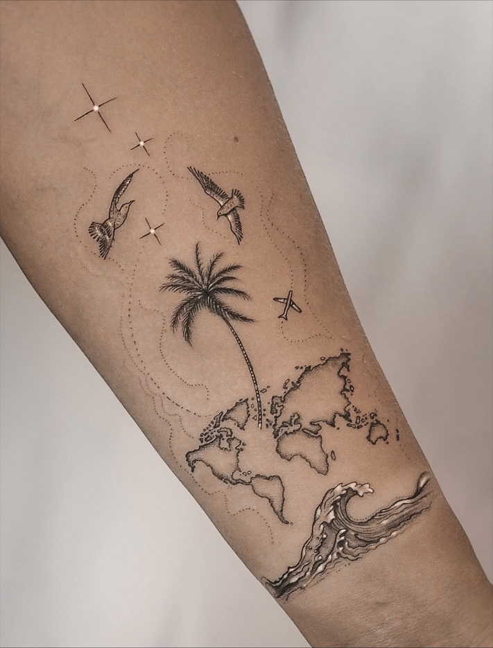 Cestovatelské tetování