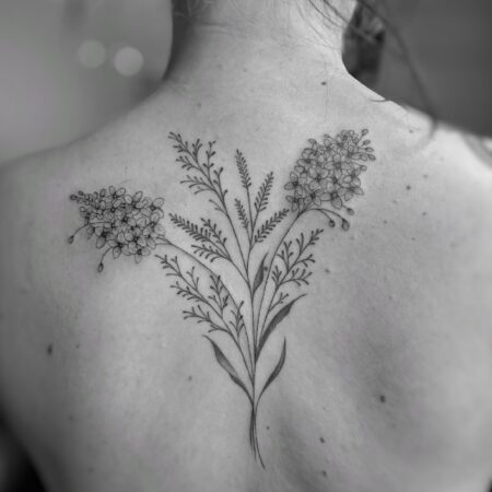 Šeříky na zádech