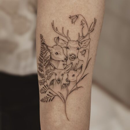 Srnečky – Jemné tetování Brno